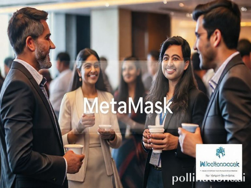Small Talk Strategies for Networking Events — Workflow with MetaMask